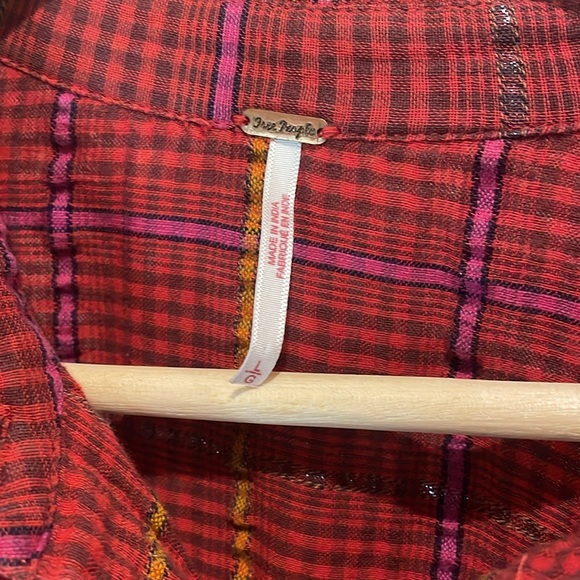 Free People button down tunic - Picture 4 of 6